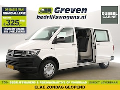 Volkswagen Transporter - 2.0 TDI L2H1 140PK | Dubbele Cabine | 5 Persoons | Airco Cruise 2xSchuifdeur Trekhaak Blue