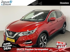 Nissan Qashqai - 1.3 DIG-T Tekna GOEDKOOPSTE VAN NEDERLAND Navi airco camera parkeersensoren stoelverwarmin