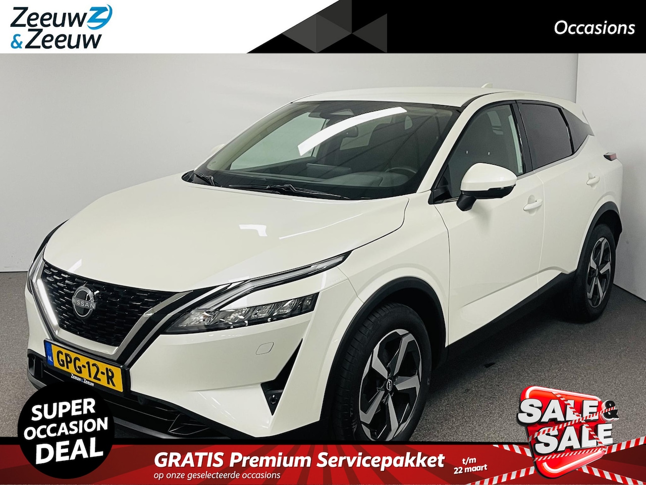 Nissan Qashqai - 1.3 MHEV Xtronic N-Connecta GOEDKOOPSTE VAN NEDERLAND  Automaat navi airco camera parkeers - AutoWereld.nl