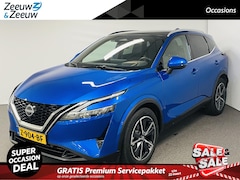 Nissan Qashqai - 1.3 MHEV Xtronic Tekna Automaat Airco navi parkeersensoren camera apple carplay android au