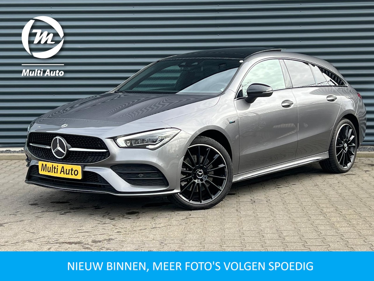 Mercedes-Benz CLA-klasse Shooting Brake - 250 e AMG Night Plug in Hybrid PHEV | Panodak | Sfeerverlichtiging | Carplay | LED | Camer - AutoWereld.nl