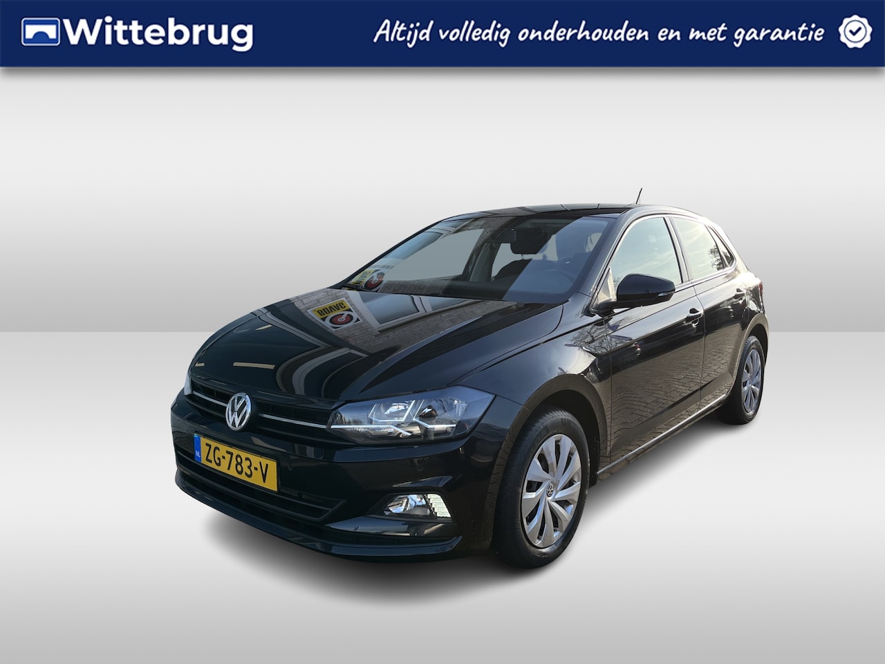 Volkswagen Polo - 1.0 TSI Comfortline ADAPT. CRUISE/ DAB/ NAVI/ APP-CONNECT/ PARK. SENSOREN/ AIRCO - AutoWereld.nl