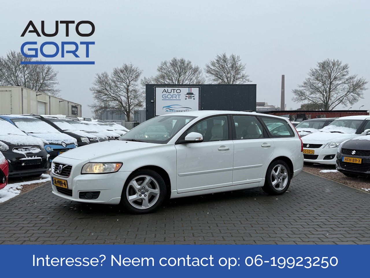 Volvo V50 - 1.6 D2 S/S Sport | Leer | Trekhaak | - AutoWereld.nl