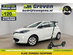 Renault Zoe - Cargo Huur-Accu 52 kWh | GRATIS E-Step | VAN | Grijs Kenteken Elektrisch LED Virtual Airco