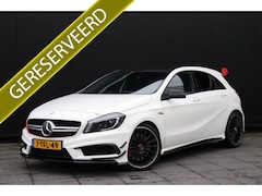 Mercedes-Benz A-klasse - AMG 45 4MATIC | 361 PK | H&K | MEMORY | LEDER | STOELVERW. | CAMERA | SPORTSTOELEN | CRUIS