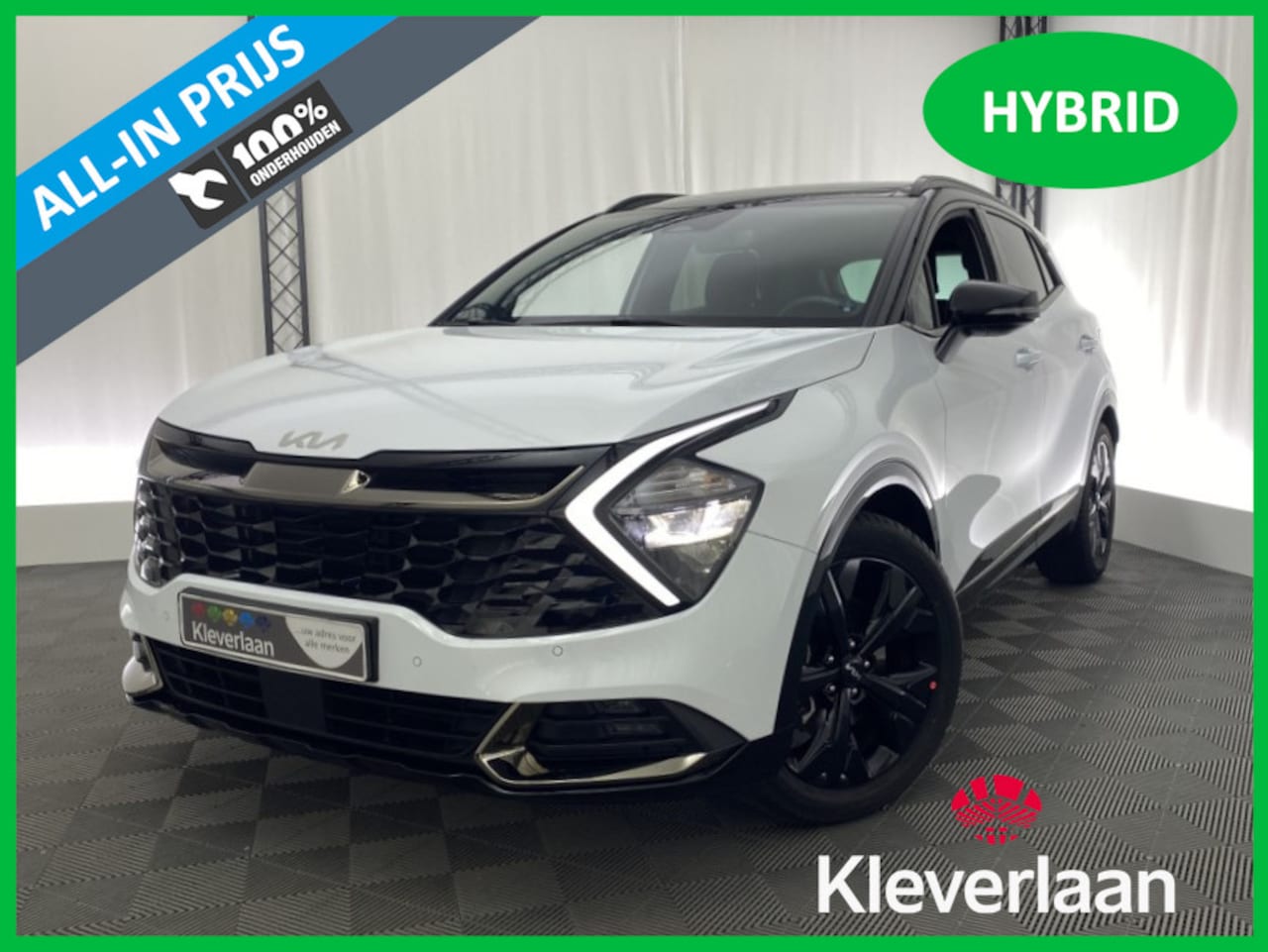 Kia Sportage - 1.6 T-GDi MHEV GT-NightLine Automaat | Pan. dak | Leder | Stoel- en stuurverw. | Apple Car - AutoWereld.nl