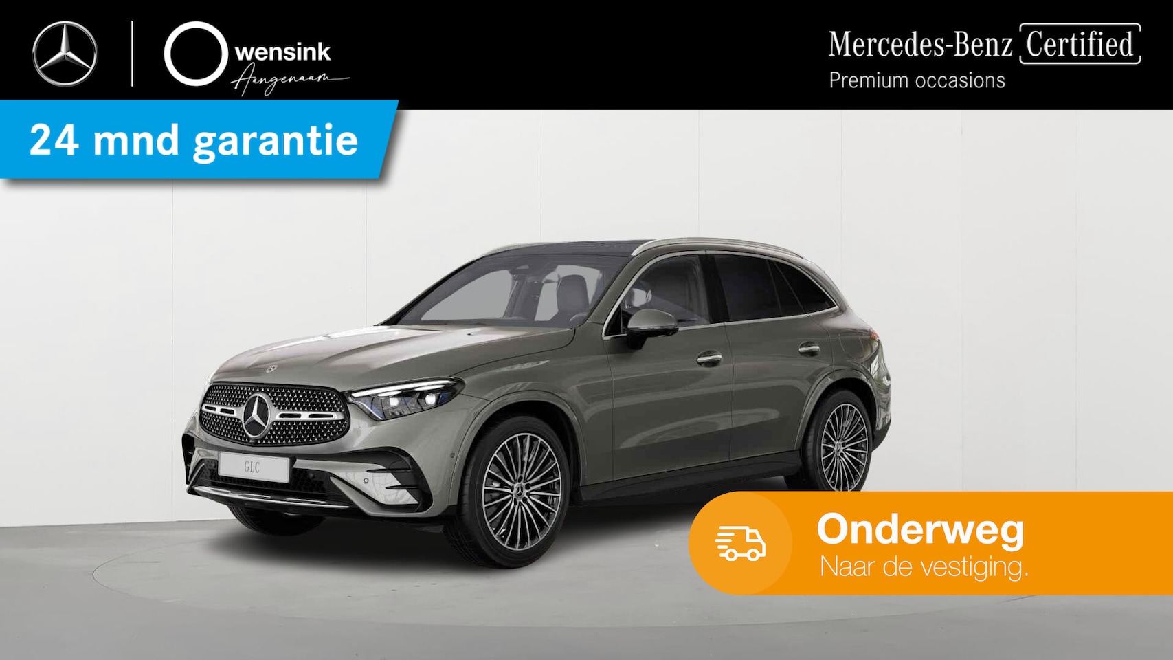 Mercedes-Benz GLC-klasse - 300e 4MATIC AMG Line | Panoramadak | Trekhaak | 360 camera | Stuurverwarming | Digital Lig - AutoWereld.nl