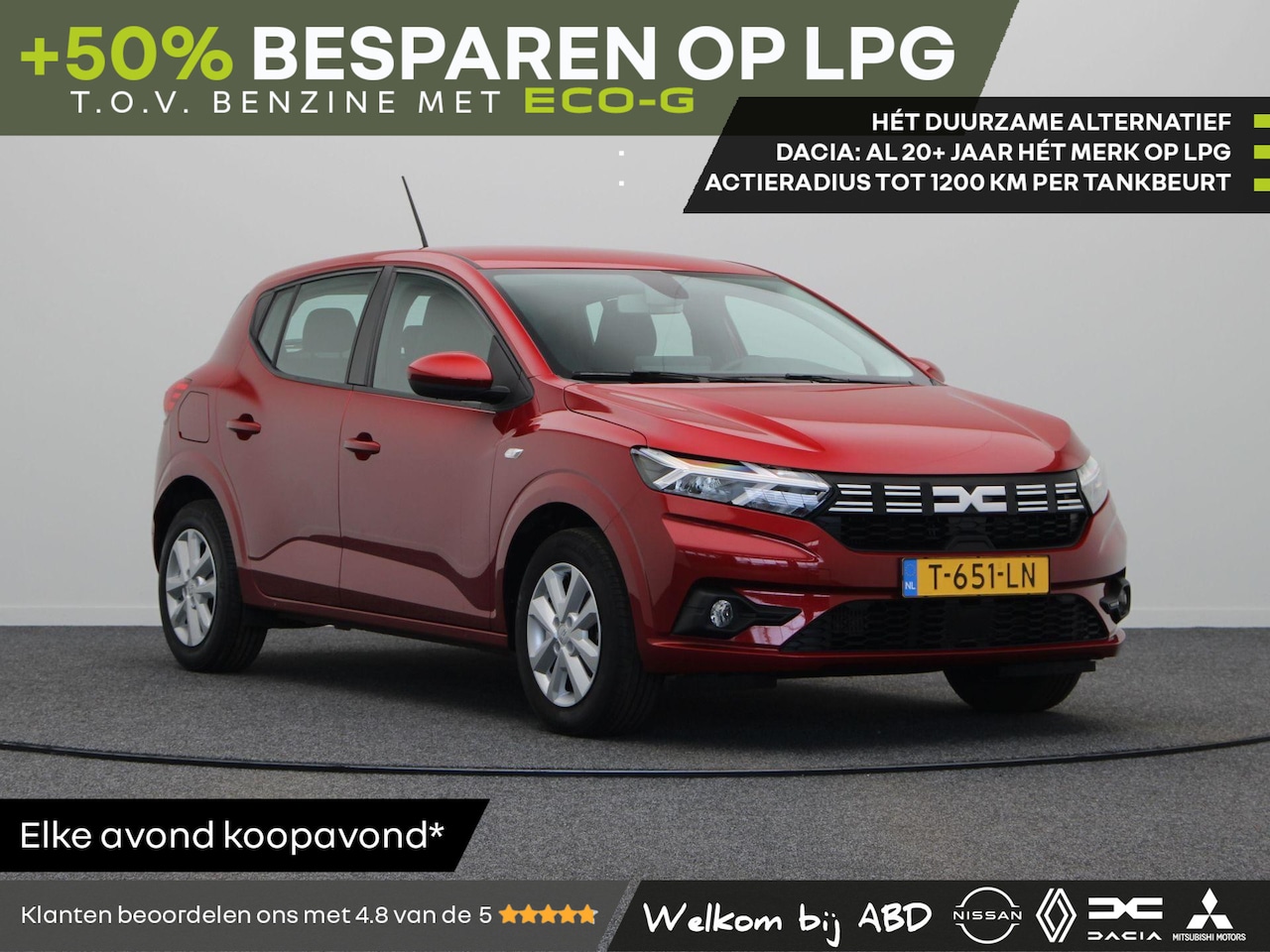 Dacia Sandero - 100pk TCe ECO-G Expression | Trekhaak | Airco | AppleCarplay/AndroidAuto | LPG G3 | - AutoWereld.nl