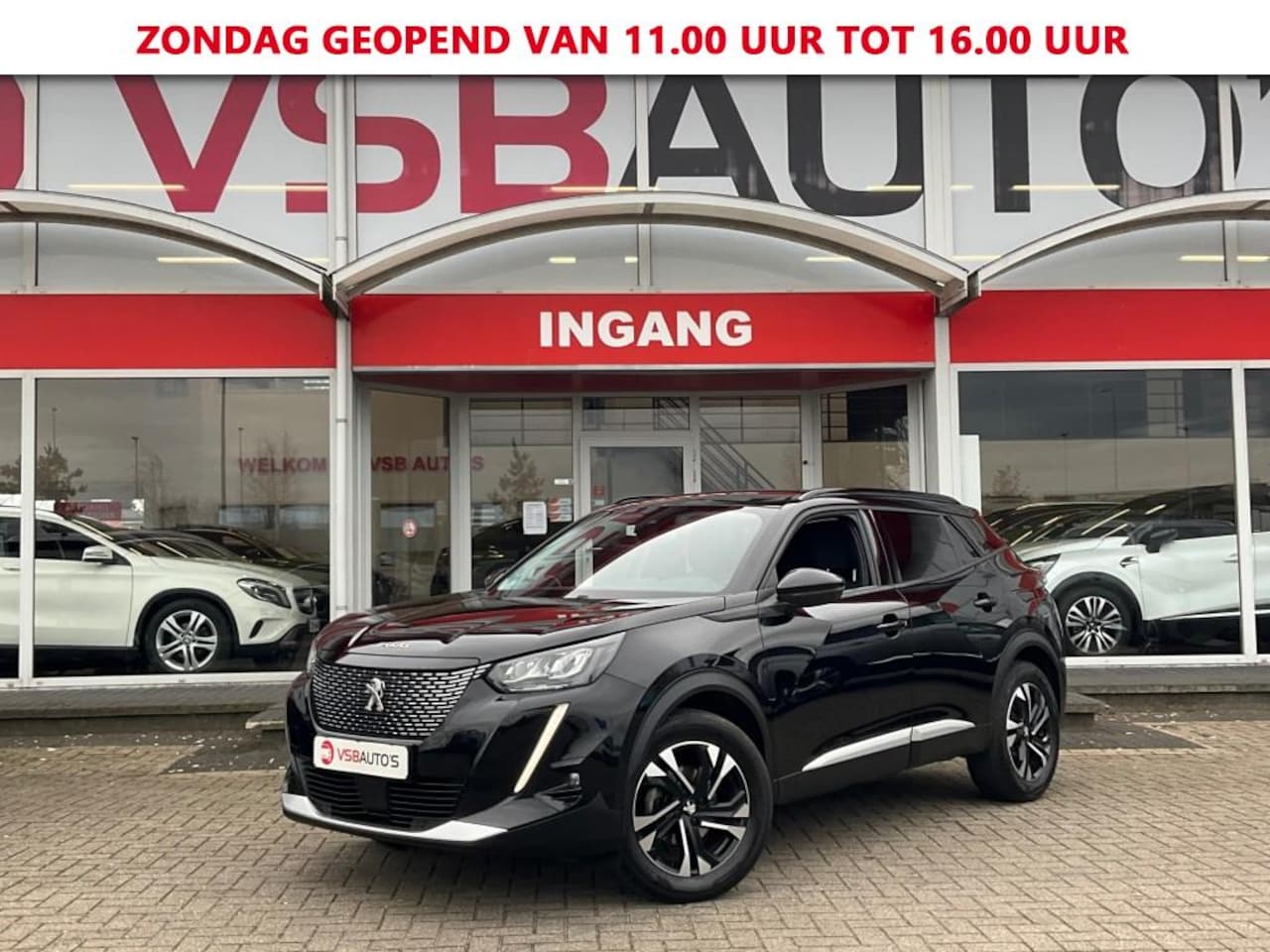 Peugeot 2008 - 1.2 PURETECH ALLURE AUT. 130PK LED HALF-LEER NAVI CAMERA LMV PDC - AutoWereld.nl