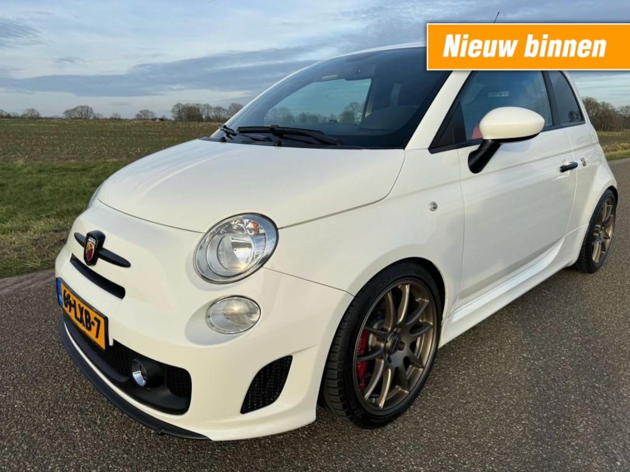 Fiat 500 Abarth - 1.4-16V ABARTH / UITLAATSYSTEEM / 310 PK!! / VOLL - AutoWereld.nl