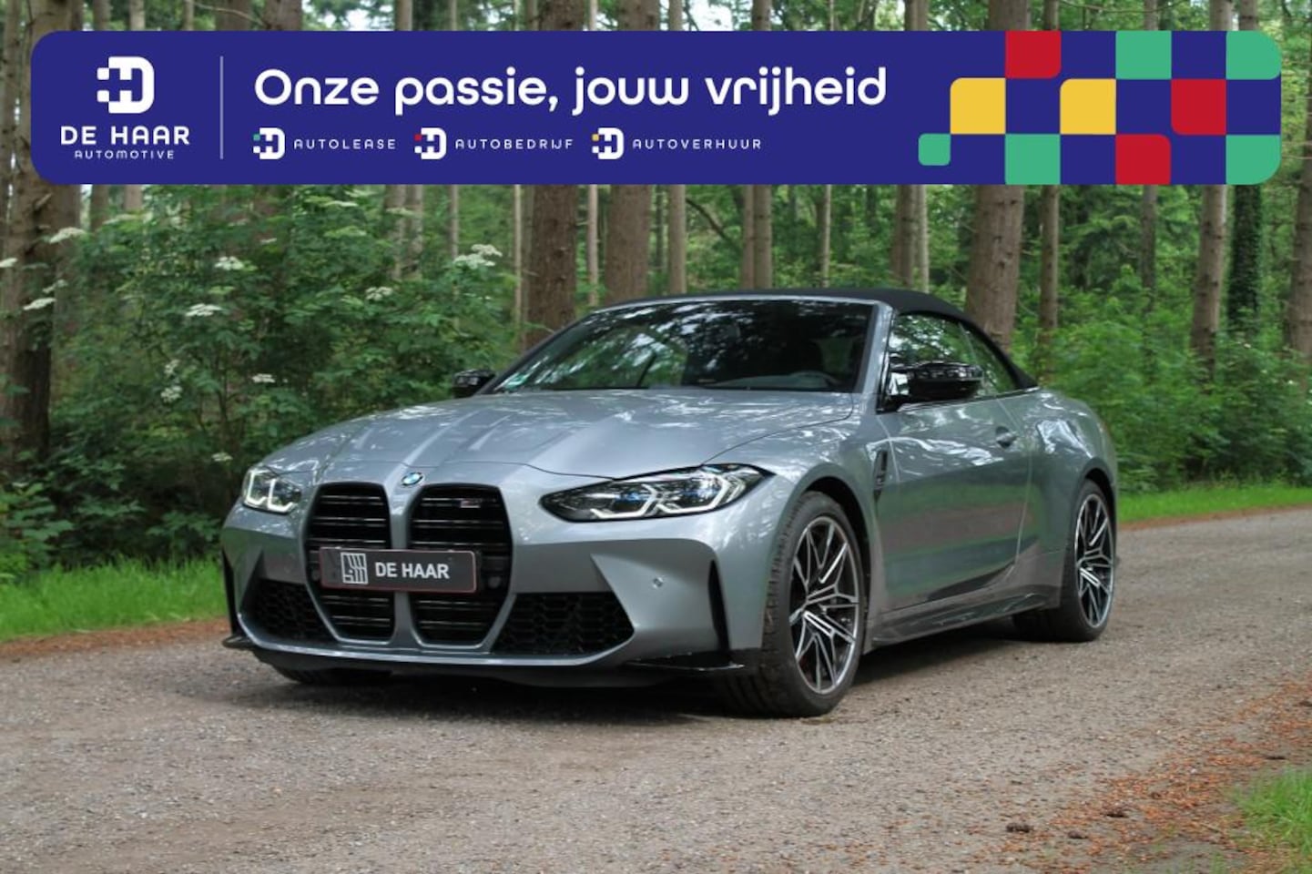 BMW M4 - Cabrio xDrive Competition - H en K - Nekverwarming - Head-up - AutoWereld.nl