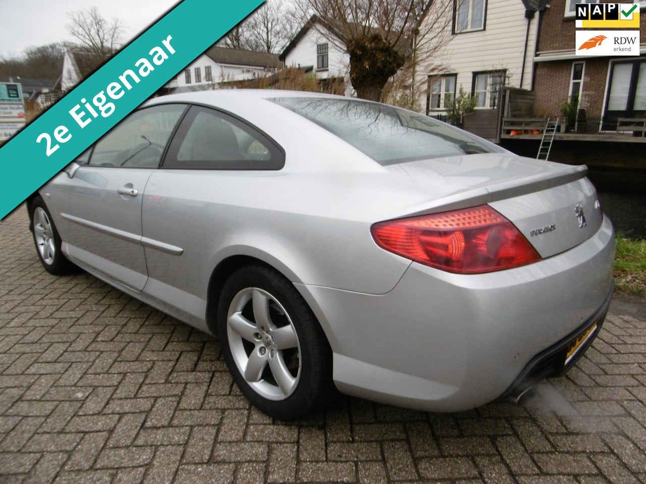 Peugeot 407 Coupé - 2.2-16V 163pk Pack Leder Clima Xenon Onderhoudshistorie - AutoWereld.nl