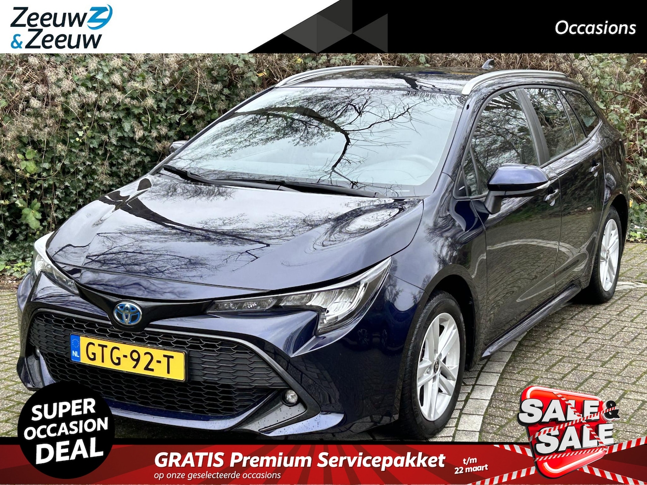 Toyota Corolla Touring Sports - Hybrid 140 Business Apple Carplay/Android Auto , navigatiesysteem full map , airco (automa - AutoWereld.nl