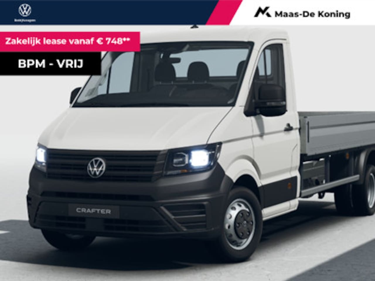 Volkswagen Crafter - Bedrijfswagens Pick-Up 50(35) Trendline 2.0TDi 164pk L4 338641 - AutoWereld.nl