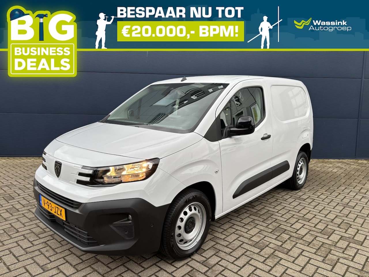 Peugeot Partner - 1.5 BlueHDi 100pk S&S L1 1000kg Fleet Edition | Airco | Apple Carplay/Android Auto | Surro - AutoWereld.nl