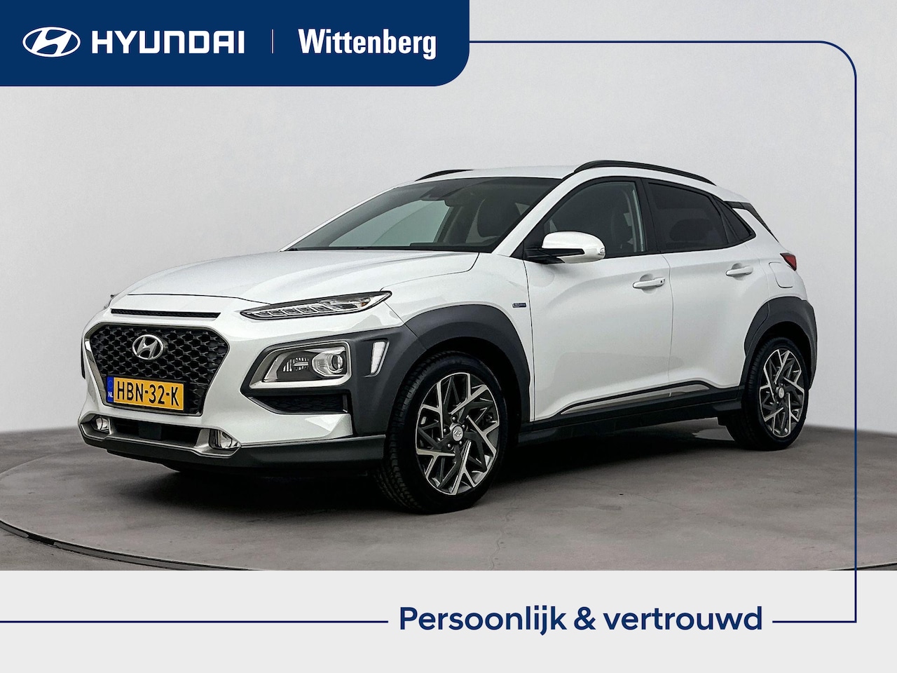 Hyundai Kona - 1.6 GDI HEV PREMIUM | NAVI | CLIMA | CRUISE | CAMERA | LEDER | I-KEY | STOEL- & STUURVERWA - AutoWereld.nl