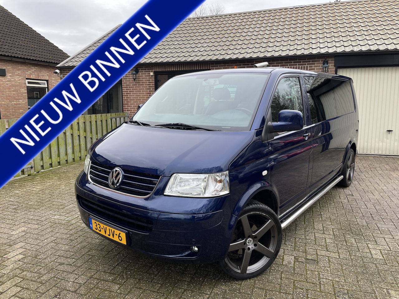 Volkswagen Transporter - 2.5 TDI 340 DC 60 jaar Leer Automaat MARGE - AutoWereld.nl