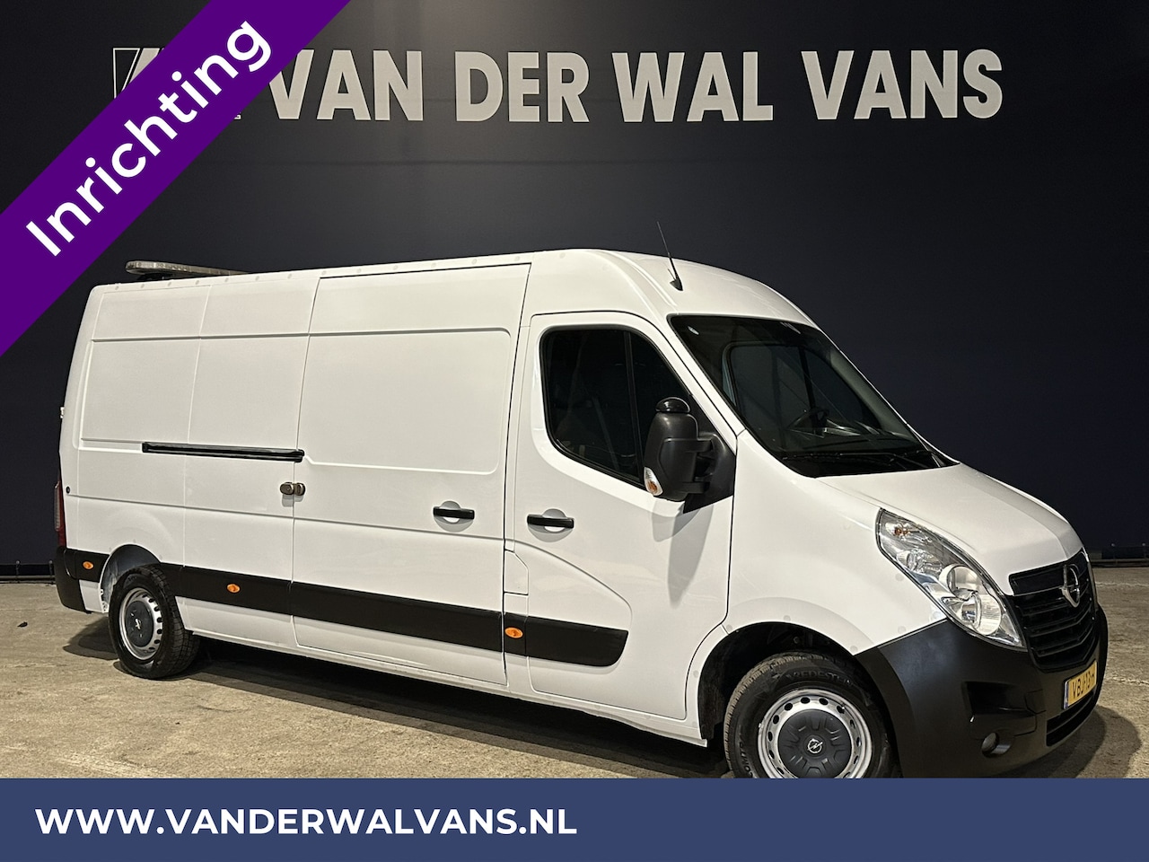 Opel Movano - 2.3 CDTI 146pk L3H2 inrichting Euro6 Airco | Omvormer | Camera | Navigatie | Cruisecontrol - AutoWereld.nl