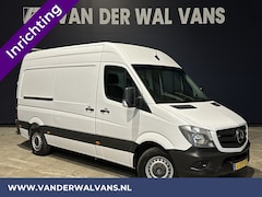 Mercedes-Benz Sprinter - 316 CDI 164pk L2H2 inrichting Euro6 Airco | 2800kg trekhaak | Cruisecontrol Parkeersensore