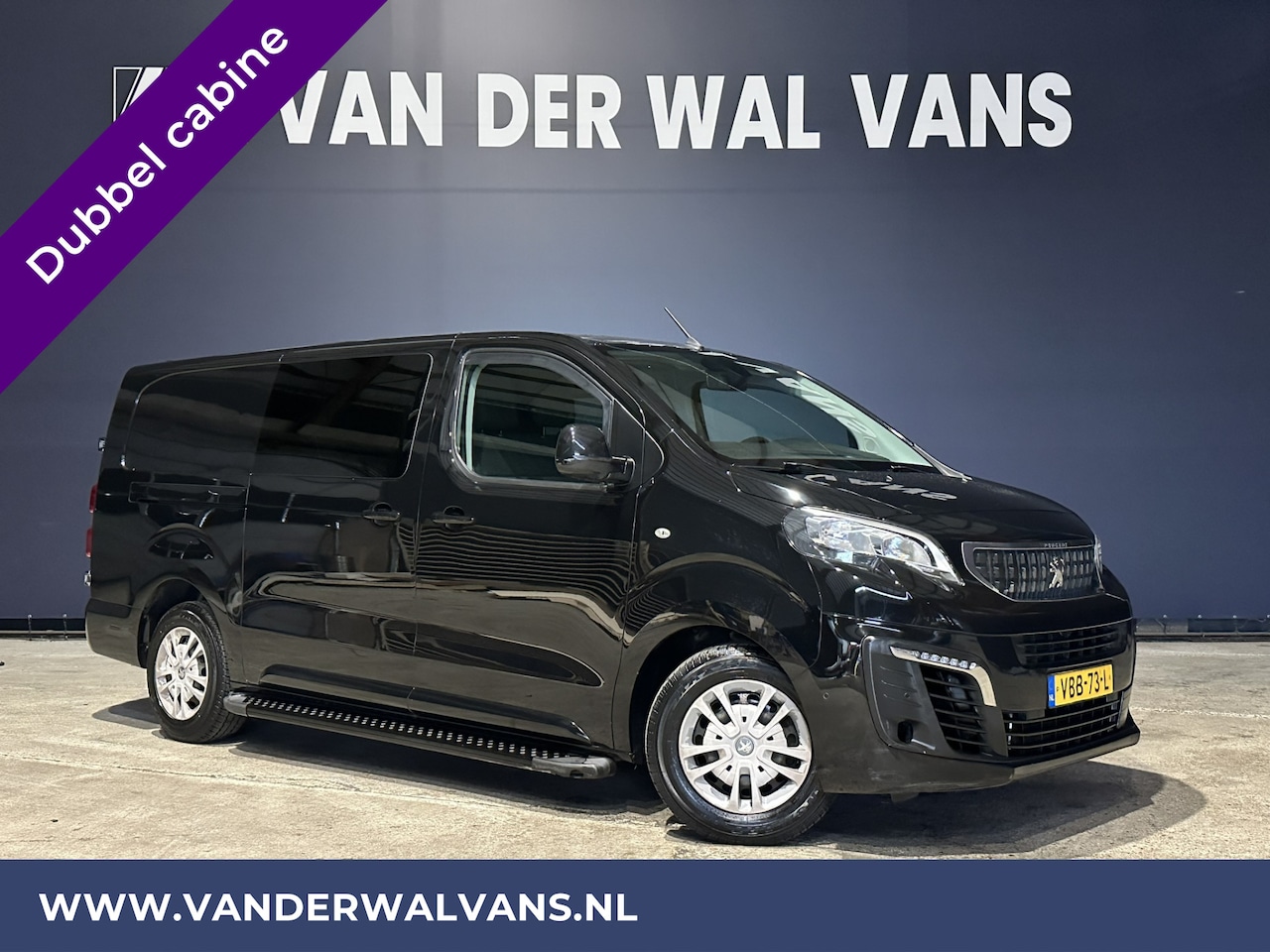 Peugeot Expert - 2.0 BlueHDI 123pk Dubbele Cabine L3H1 Euro6 Airco | 6-Zits | Navigatie | Camera Apple Carp - AutoWereld.nl