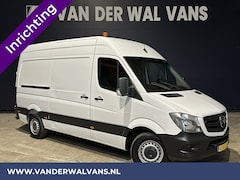 Mercedes-Benz Sprinter - 316 CDI 164pk L2H2 inrichting Euro6 Airco | Omvormer | 2800kg Trekhaak | Cruisecontrol Cha