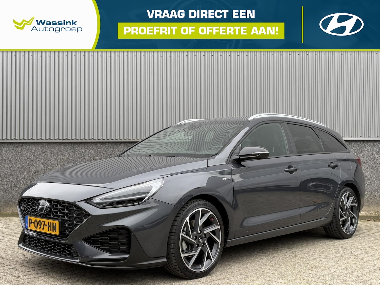 Hyundai i30 Wagon - 1.5 T-GDI MHEV 160pk N Line | Automaat | Adaptive Cruise control | Elektrisch Verstelbare - AutoWereld.nl