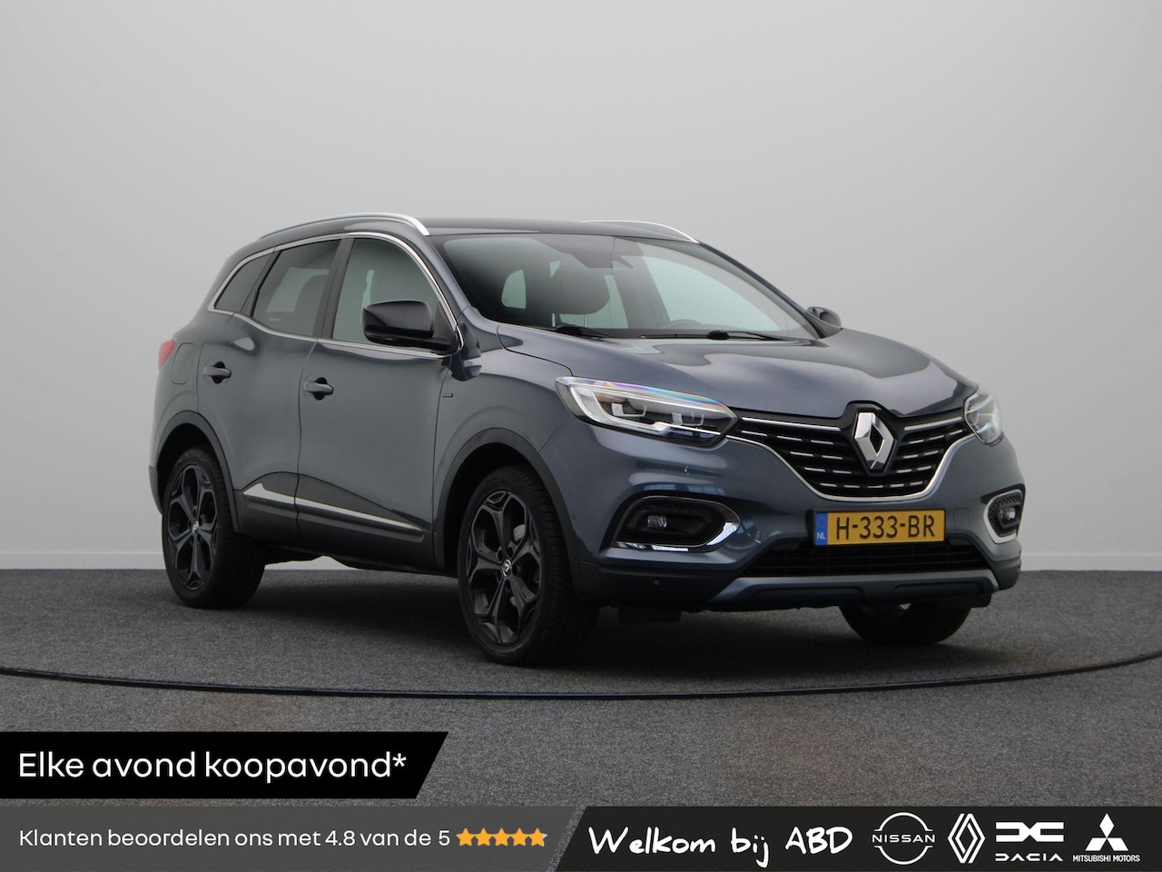 Renault Kadjar - TCe 160pk Black Edition AUTOMAAT | Stoelverwarming | Trekhaak | Bose Geluidssysteem | Lede - AutoWereld.nl