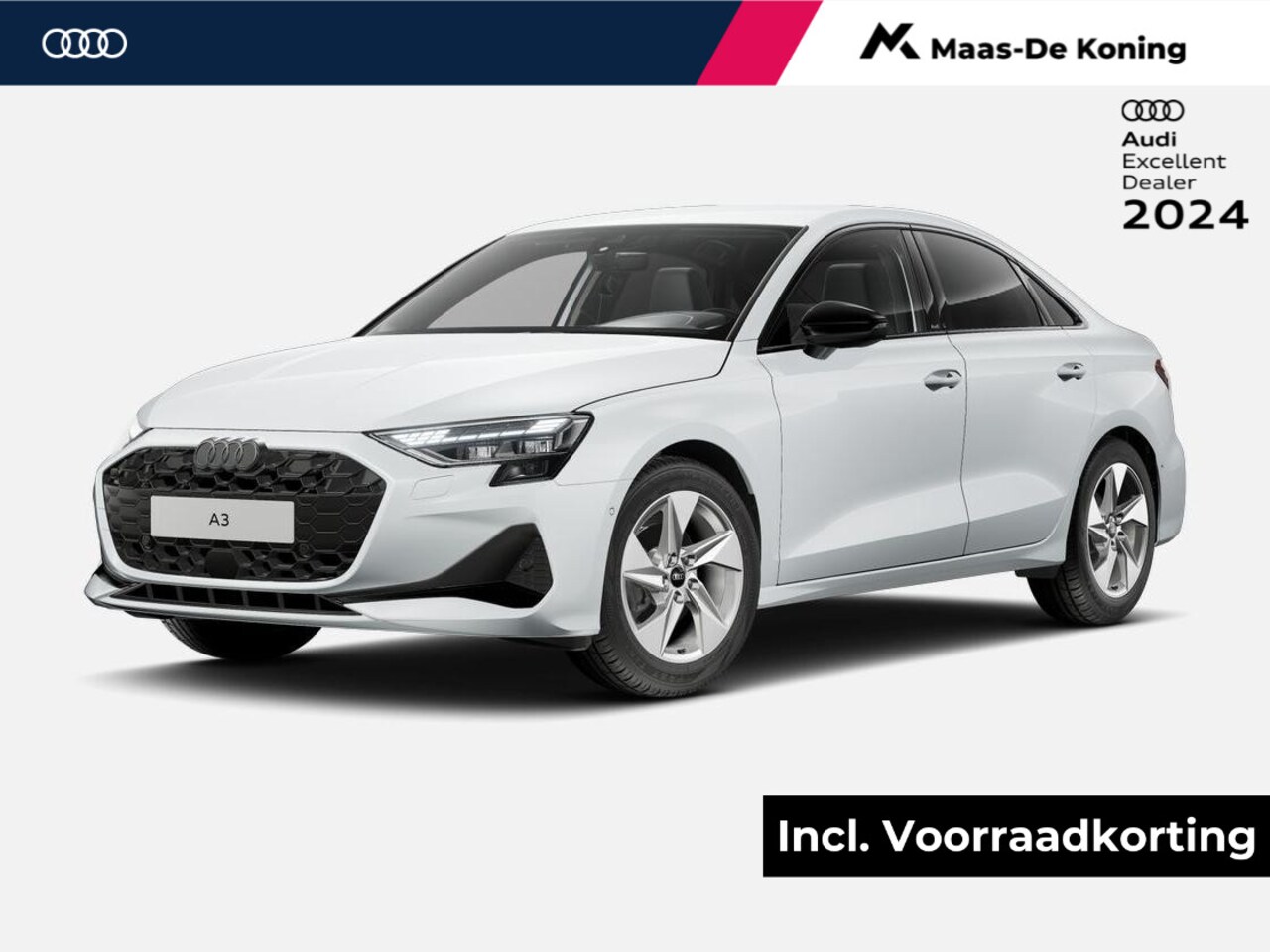 Audi A3 Limousine - 30 TFSI Advanced edition Sonos - Optiekpakket zwart plus - Lichtpakket plus ambient light - AutoWereld.nl