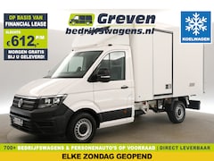 Volkswagen Crafter - 35 2.0 TDI Koelwagen Bakwagen Zijdeur Airco Koelauto 3 Persoons Laadbak Achterdeuren Elekt