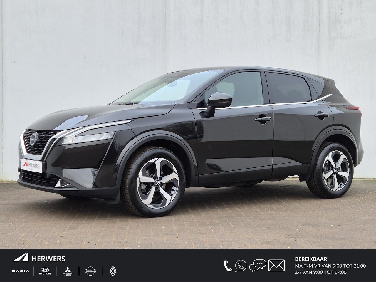 Nissan Qashqai - 1.3 MHEV Xtronic N-Connecta Automaat / Elektrische bedienbare achterklep / Trekgewicht 180 - AutoWereld.nl