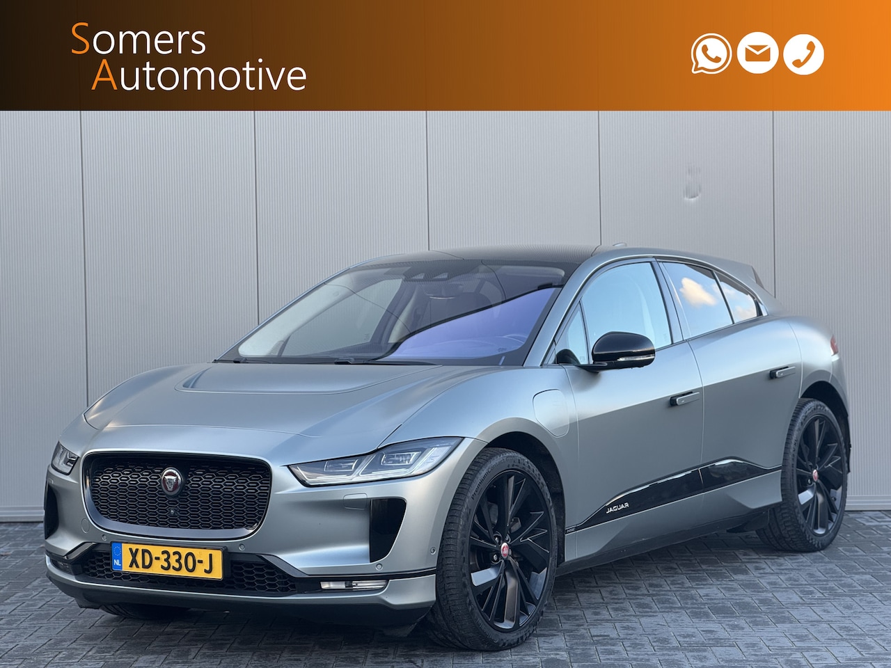 Jaguar I-PACE - EV400 First Edition HSE 90 kWh | Nieuwe Accucellen | Luchtvering | 22'' | Panorama | Stoel - AutoWereld.nl