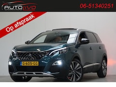 Peugeot 5008 - 1.2 PureTech Blue Lease GT-Line PANO LED H. LEER NAVI CLIMA PDC CRUISE TREKHAAK etc