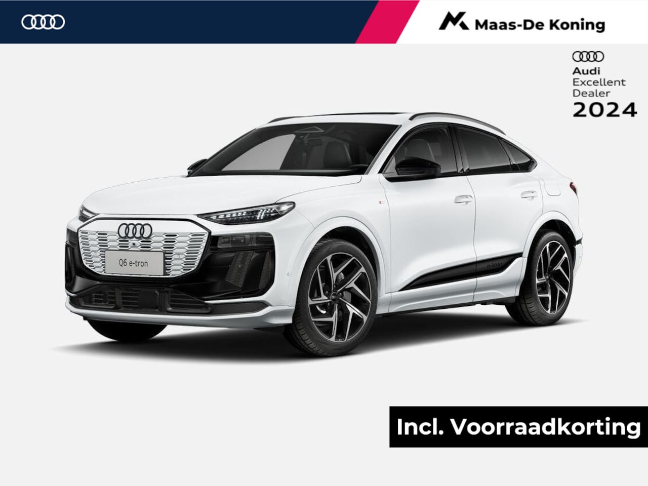 Audi Q6 e-tron - Sportback S edition performance 306 pk Panoramadak - Privacyglas - Tech pro - AutoWereld.nl