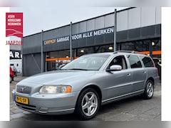 Volvo V70 - BWJ 11-2006 | 2.4 170PK Edition Classic AUTOMAAT | LEER | CLIMA | NAVI | TREKHAAK | STOELV