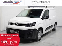 Citroën Berlingo - 1.6 BlueHDI 100 pk L1 Navi, Camera, Airco Imperiaal, Elek. Pakket, NAP, 2-Zits