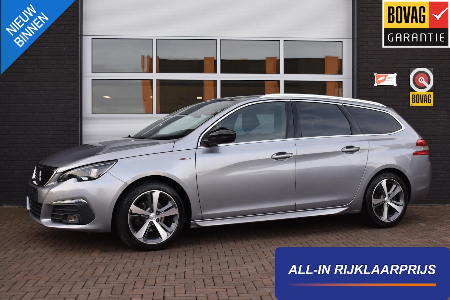 Peugeot 308 SW - 1.2 PureTech 130PK Aut. GT-line | Carplay | Stoelverwa. | Panodak | Incl. Garantie - AutoWereld.nl