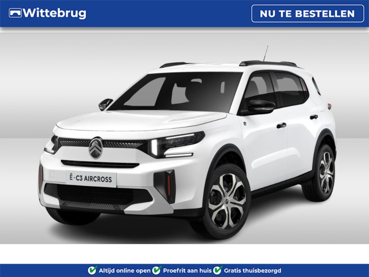 Citroën Ë-C3 Aircross - Plus 44 kWh PRIVATE LEASE 379,- LAAGSTE PRIJS VAN NL! - AutoWereld.nl