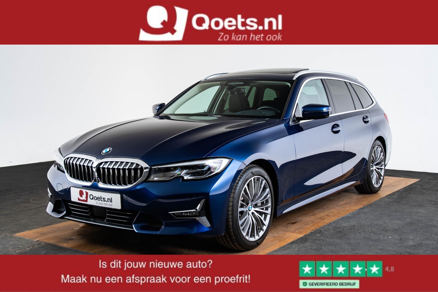 BMW 3-serie Touring - 330i High Executive Edition Luxury Line - Trekhaak - Panoramadak - Elektrisch verstelbare/ - AutoWereld.nl