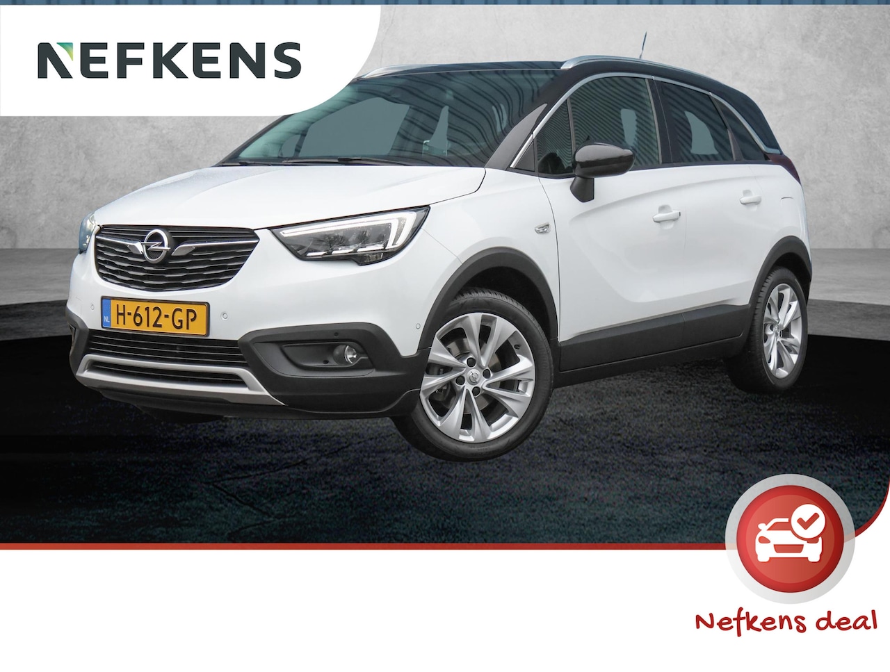 Opel Crossland X - 130pk Turbo Ultimate | 1ste eigenaar | Glazen dak | Camera | AGR stoelen | Dodehoekdetecti - AutoWereld.nl