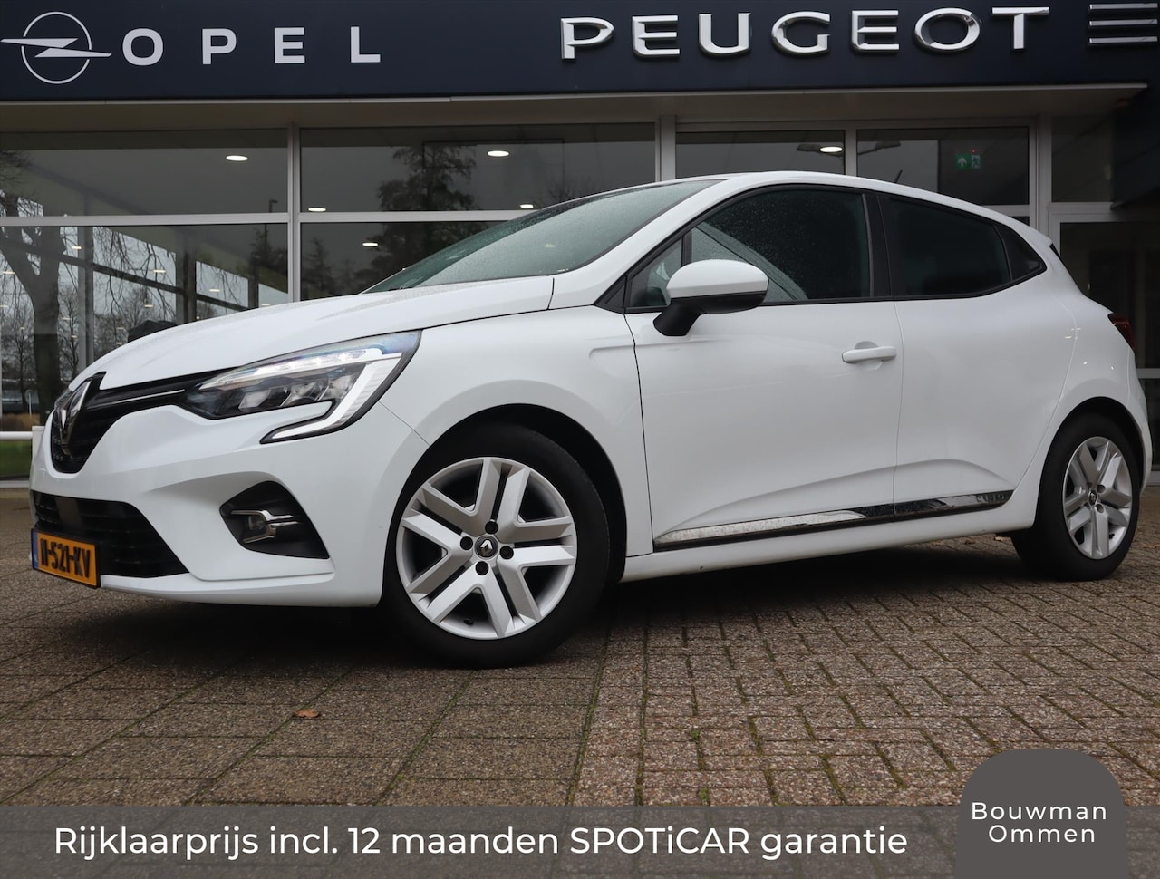 Renault Clio - Business Zen 1.0 TCe 100pk, Rijklaarprijs, Navigatie Stoelverwarming DAB+ Airco Cruise con - AutoWereld.nl