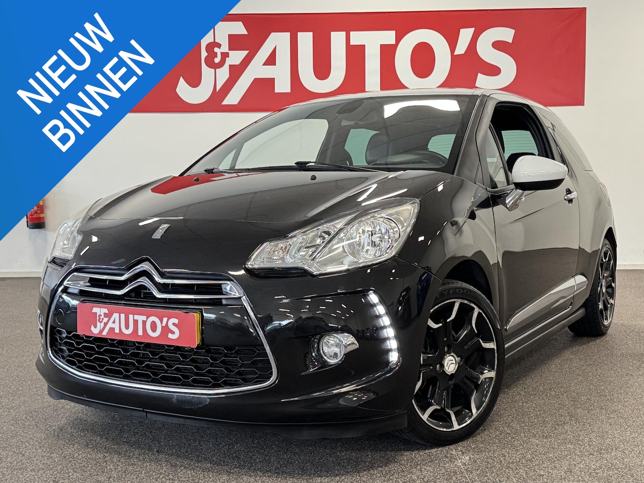 Citroën DS3 - 1.6 Sport Chic NAVIGATIE, ECC AIRCO, CRUISE, LEER, - AutoWereld.nl