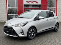 Toyota Yaris - 1.5 VVT-i DYNAMIC APPLE/ANDROID STOELVERW CAMERA CLIMA CRUISE EL-SPIEGELS