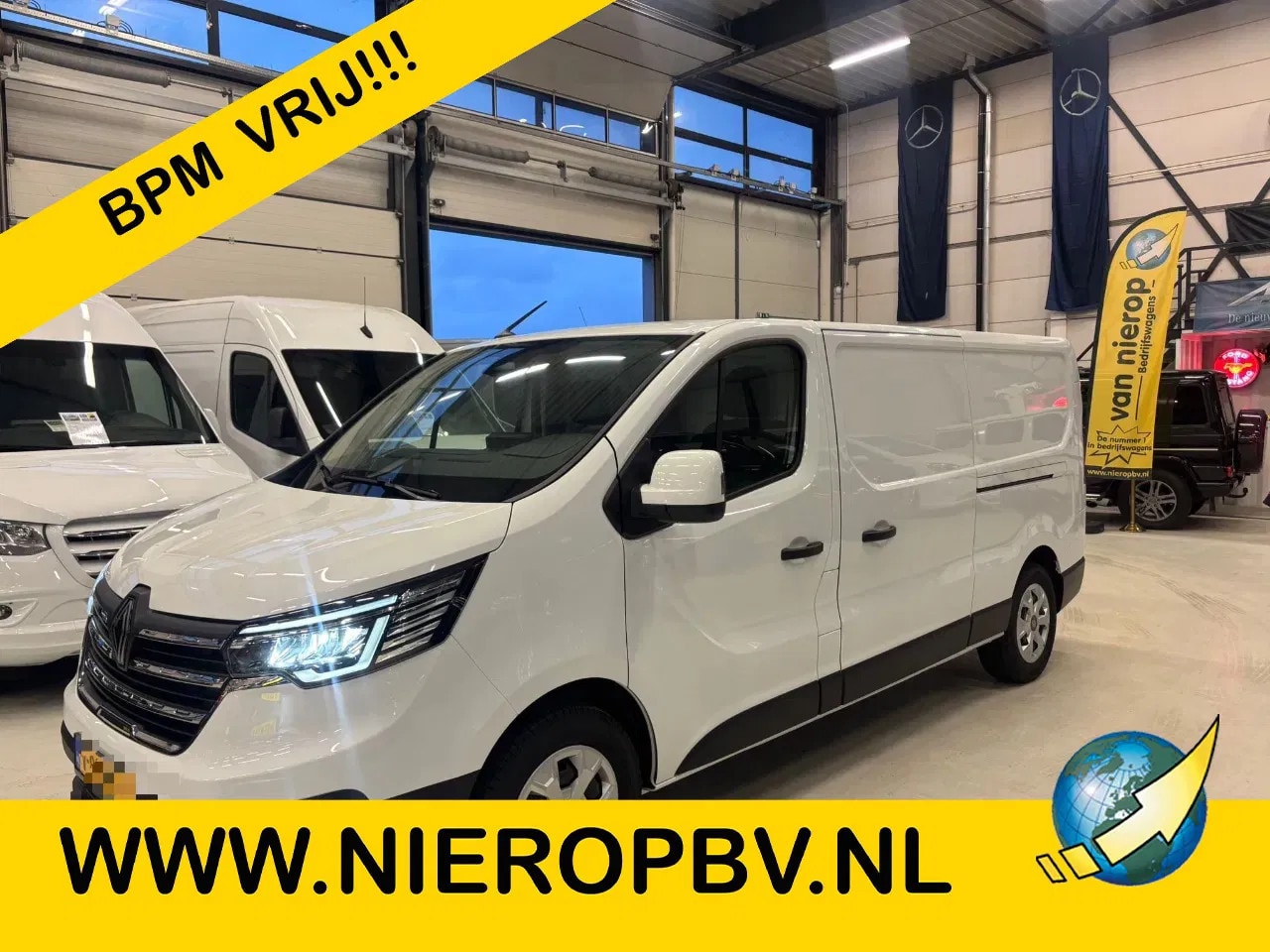 Renault Trafic - 2.0DCI L2H1 Automaat Dubbele Schuifdeuren Airco Navi Cruisecontrol NIEUW - AutoWereld.nl