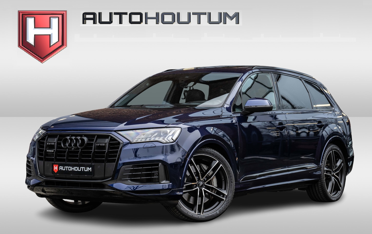 Audi Q7 - 55 TFSI e quattro Panoramadak, 360° camera, ACC, Luchtvering, Head-up display - AutoWereld.nl