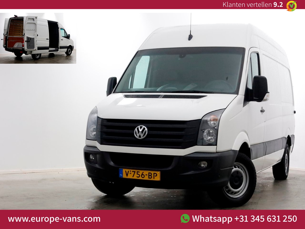 Volkswagen Crafter - 35 2.0 TDI 140pk E6 L2H2 Airco/Navi/Camera 01-2017 - AutoWereld.nl