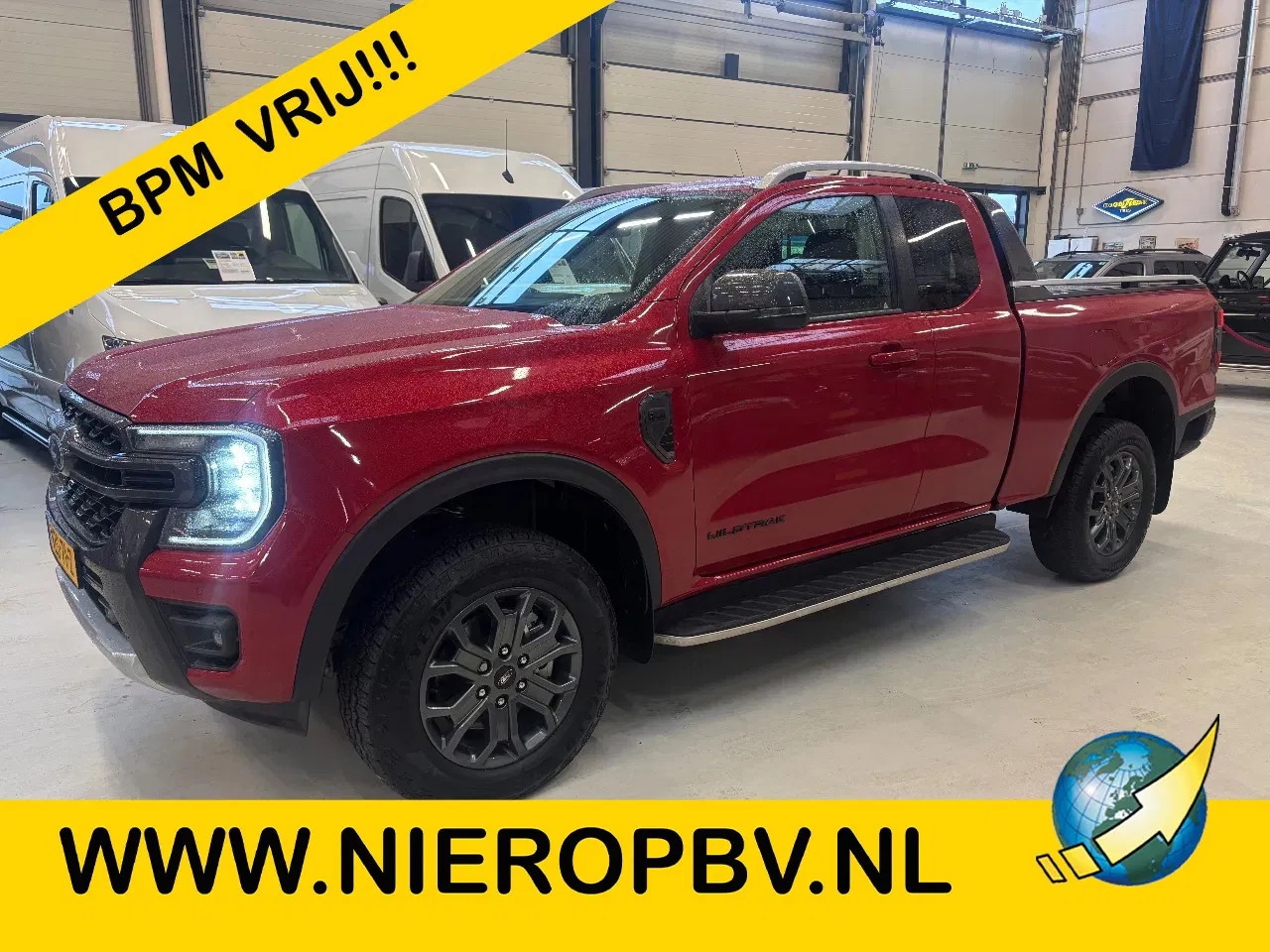 Ford Ranger - 2.0 Wildtrak Super Cab Automaat Airco Navi 3500KG Trekhaak 7600KM ! - AutoWereld.nl