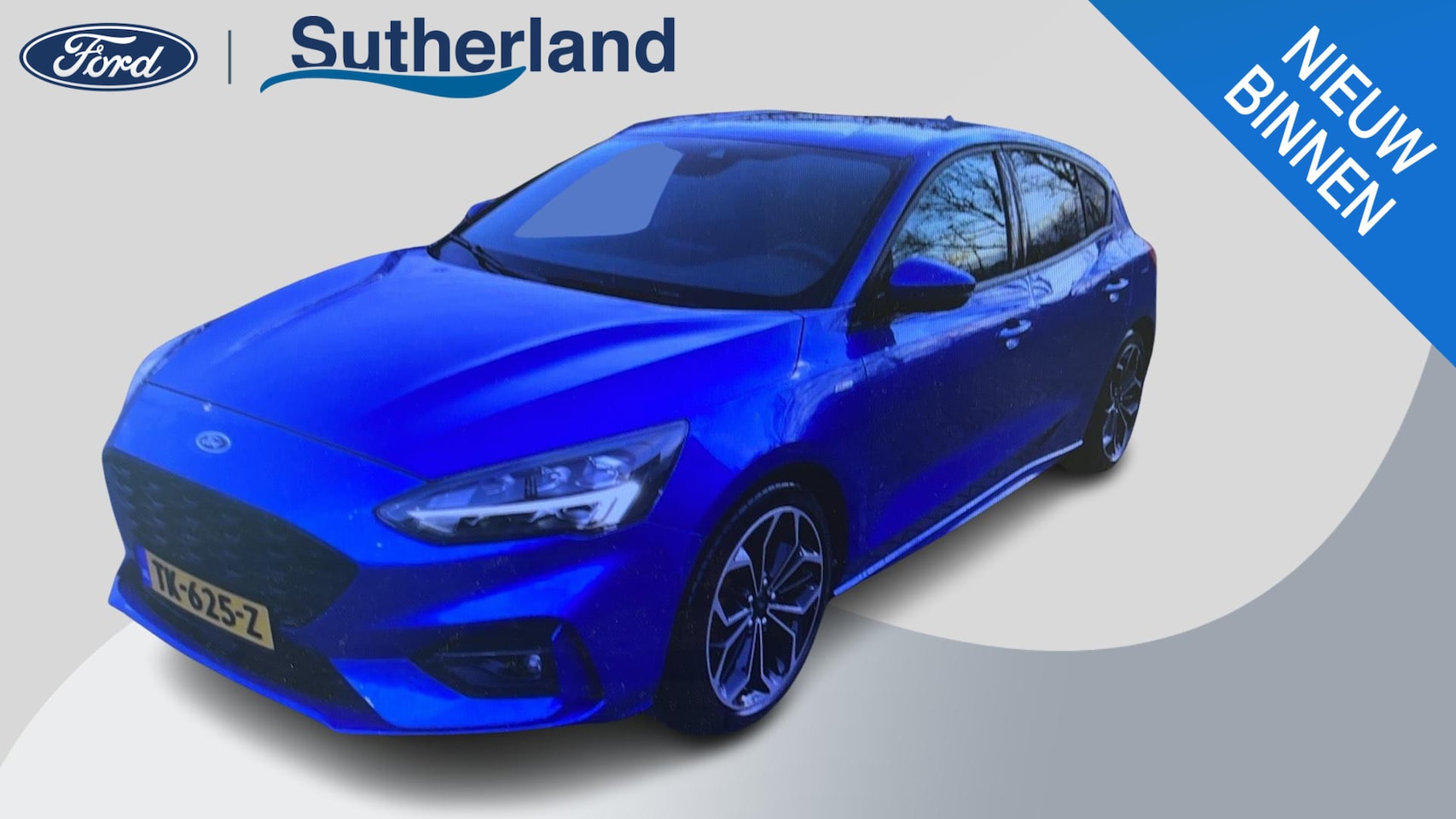 Ford Focus - 1.0 EcoBoost ST Line Business 125pk Adaptieve Cruise | Winterpack | Full LED | 18 inch | D - AutoWereld.nl