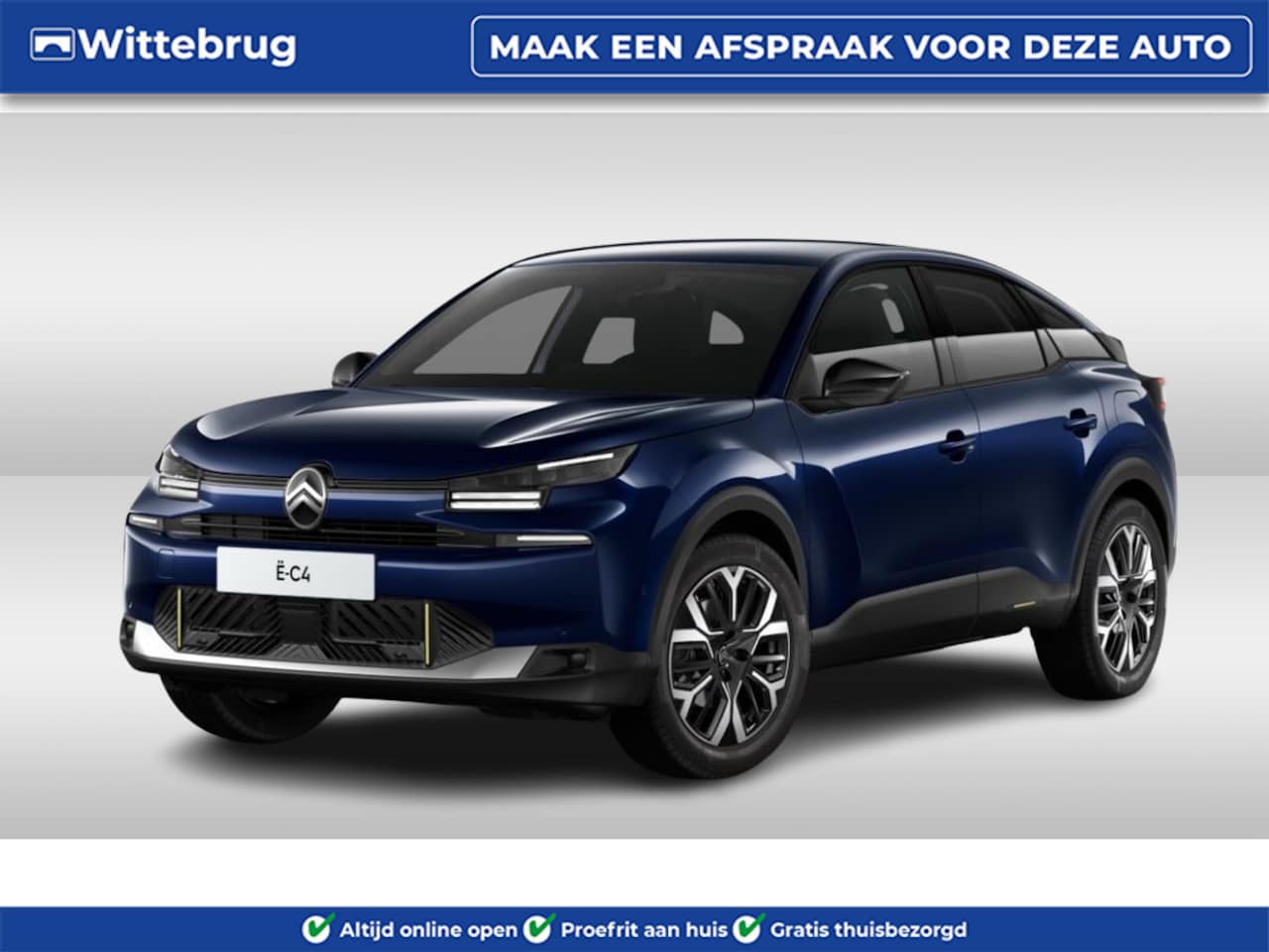 Citroën Ë-C4 - Max 54 kWh PRIVATE LEASE 577,- GOEDKOOPSTE VAN NL! - AutoWereld.nl