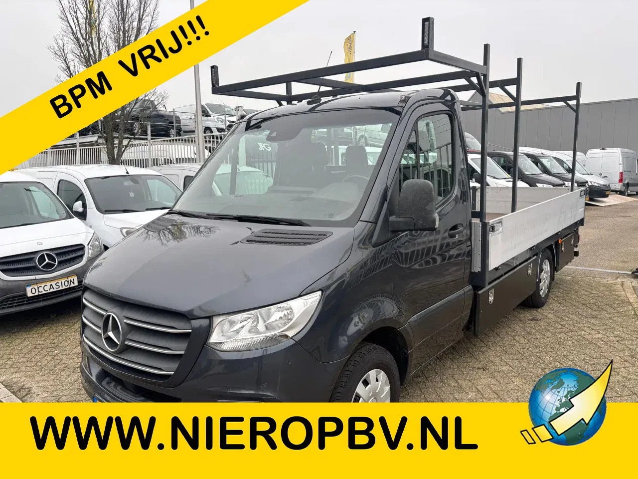 Mercedes-Benz Sprinter - 316CDI Openlaadbak Auromaat Airco Cruisecontrol Trekhaak EURO 6 - AutoWereld.nl