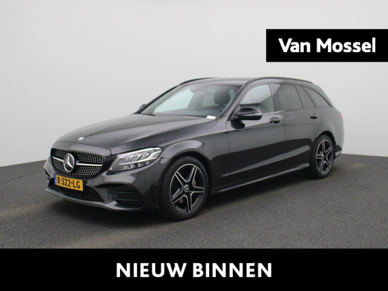 Mercedes-Benz C-klasse Estate - 180 Business Solution AMG | Climate Control | Camera | Stoelverwarming | Lichtmetalen Velg - AutoWereld.nl